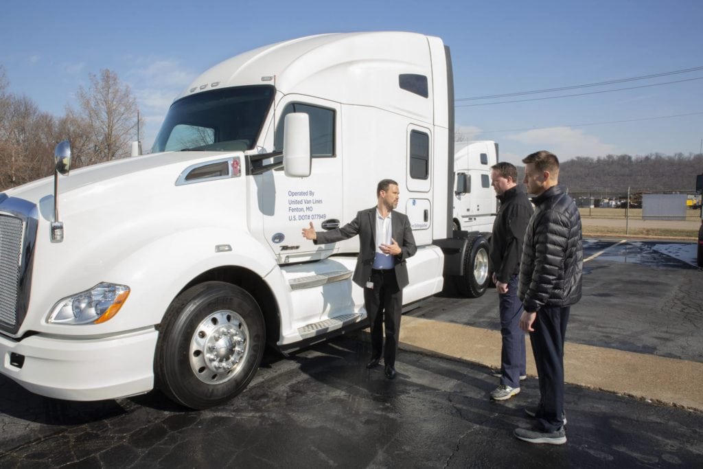 Owner-operator with trucks